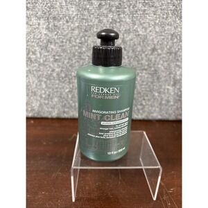 Redken For Men Mint Clean Shampoo Invigorating Peppermint 10 oz New
